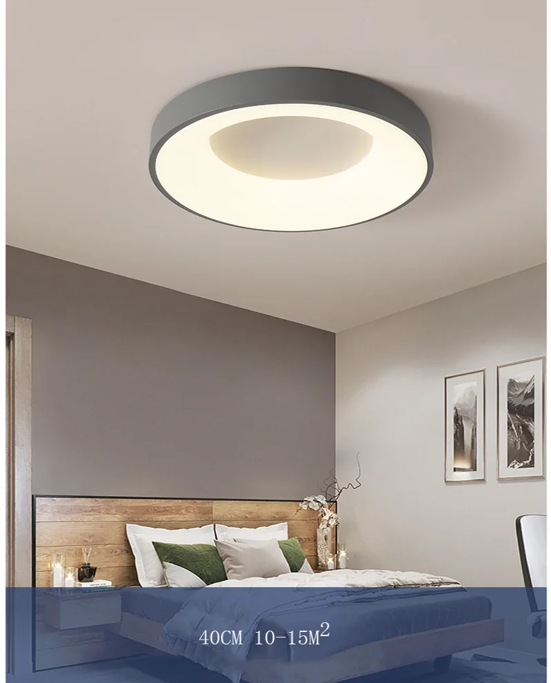 Plafonnier LED en Forme de Patch HO 138, Luminaire Décoratif de Plafond, Idéal pour un Salon, une Chambre à Coucher, un Couloir ou un délégations,