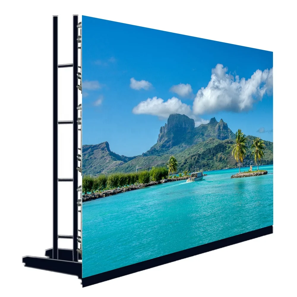 

RAYBO Portable HD Indoor P3.91 LED Display Screen Rear Service Video Wall Panel For Meeting Forum House Worship