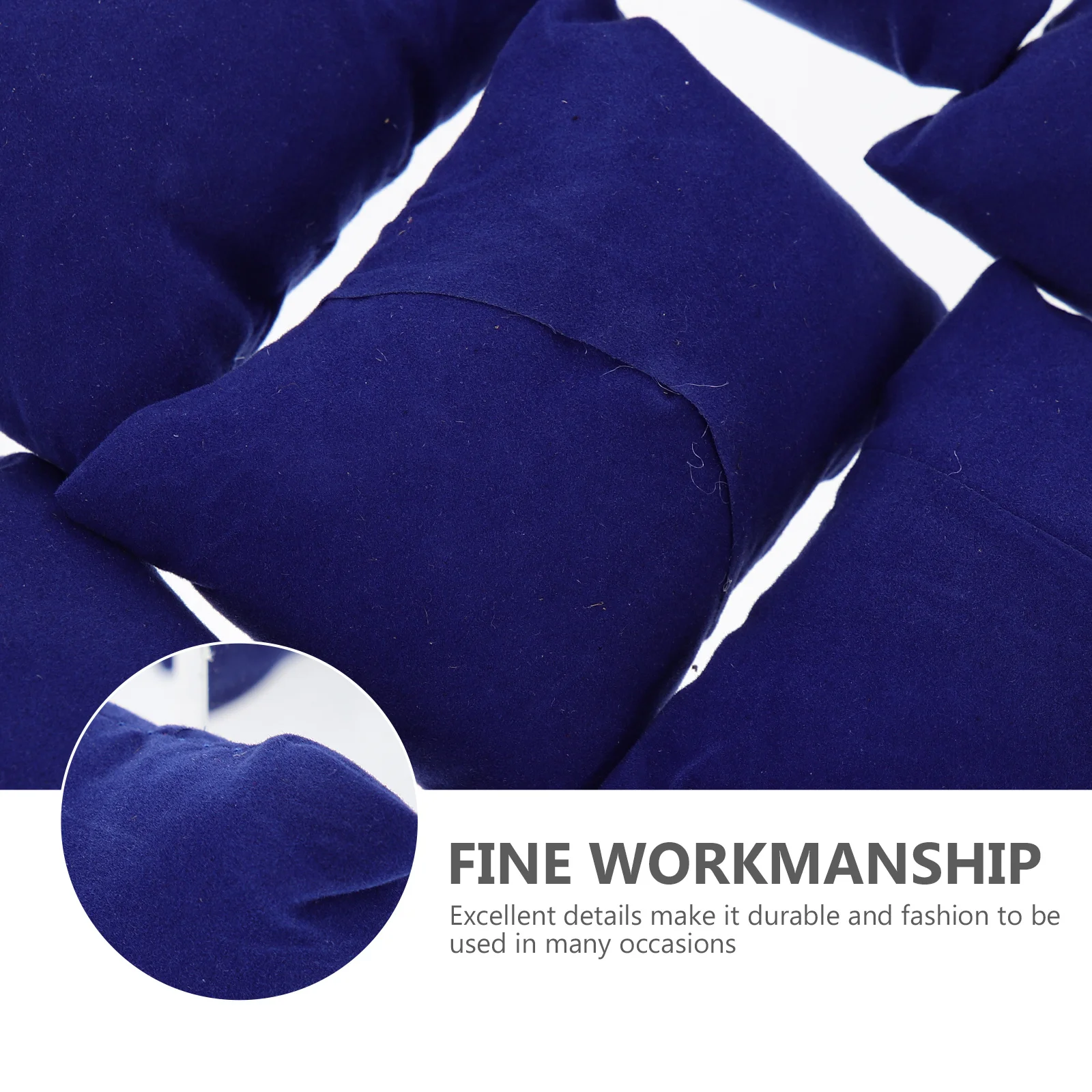 

20Pcs Watch Jewelry Pillow Bracelet Display Cushion High-Class Material Durable Fashionable Multiple Occasions