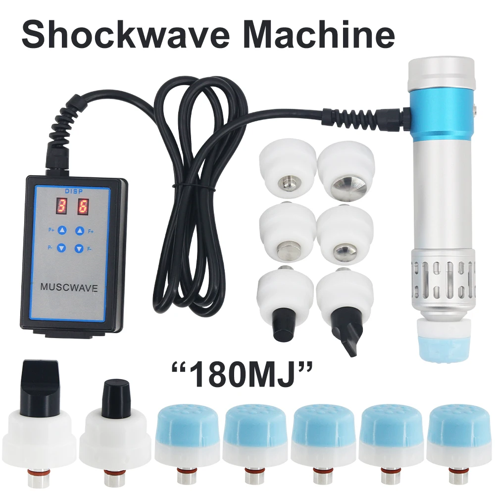 

2 IN 1 Shockwave Therapy Machine For ED Erectile Dysfunction Effective Pain Removal Shock Wave Massage Physiotherapy Massager