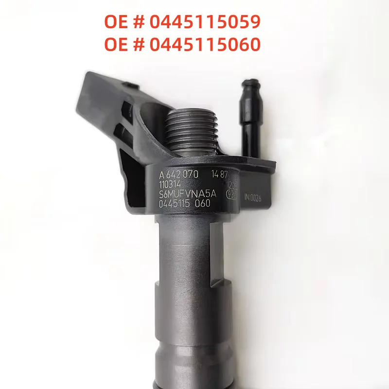 

High Quality 0445115059 0445115060 Fuel Injector for Mercedes 3.0 Engine