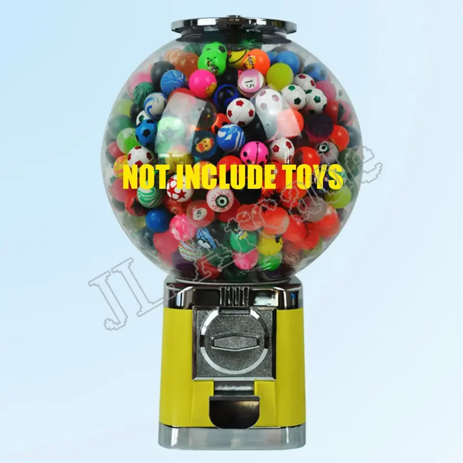 Arcade GumBall Capsule Toy Candy Dispenser Vending Machine Base Support Sliding Door Gashapon Machine Whitout Gachapon