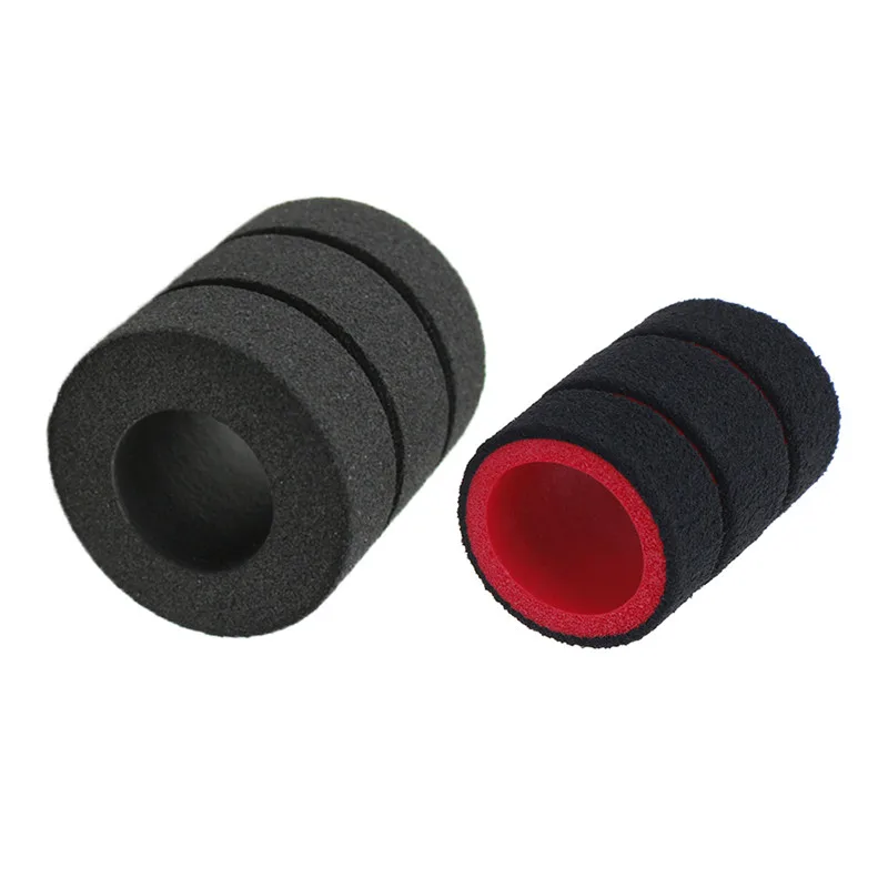 1 pz 35/45mm Memory Foam Tattoo Grip Cover Tattoo Pen Machine Cover Nero