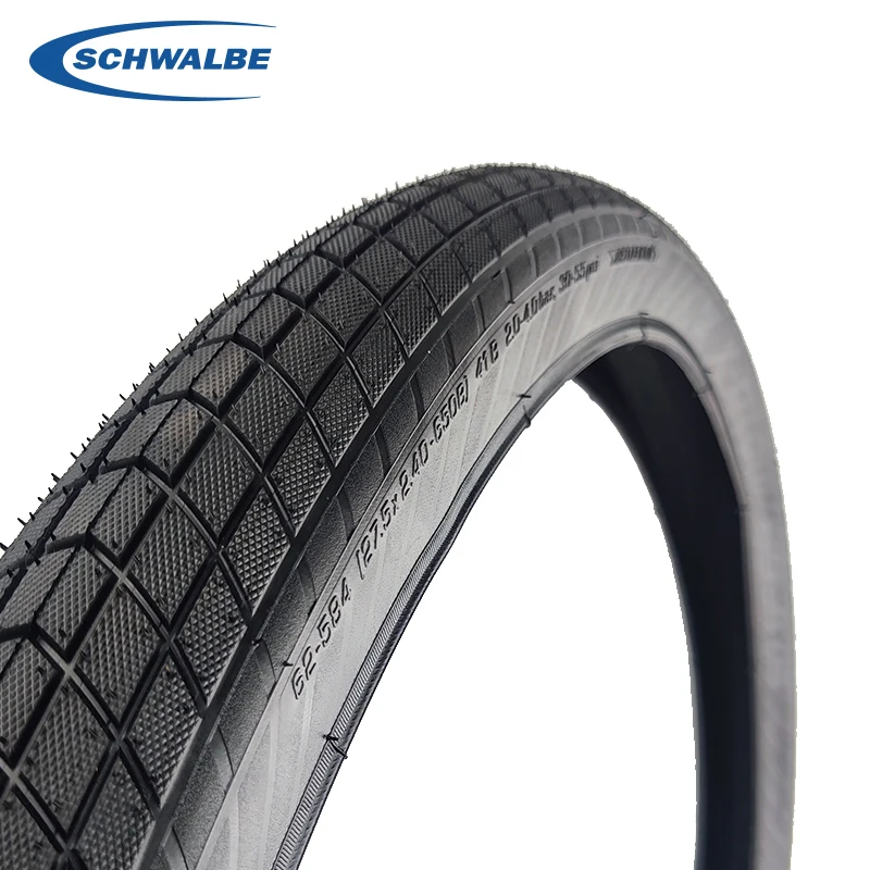 SCHWALBE SUPER MOTO-X 27.5x2.4 MTB E-bikes Tire E-50 62-584 650B Wide 30-55 PSI Electric Bike Parts