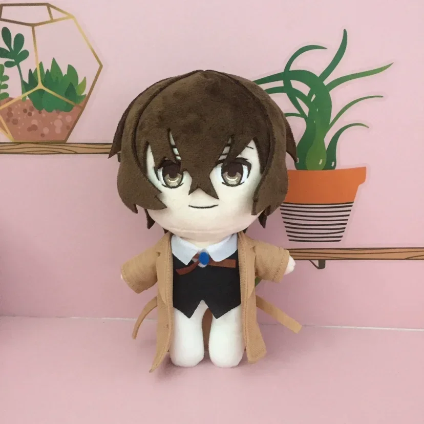 Anime Plush Doll Bungou Stray Dogs Toy Dostoyevsky Osamu Dazai Nakahara Chuya Cute Soft Stuffed Pillow Birthday Gift 20cm