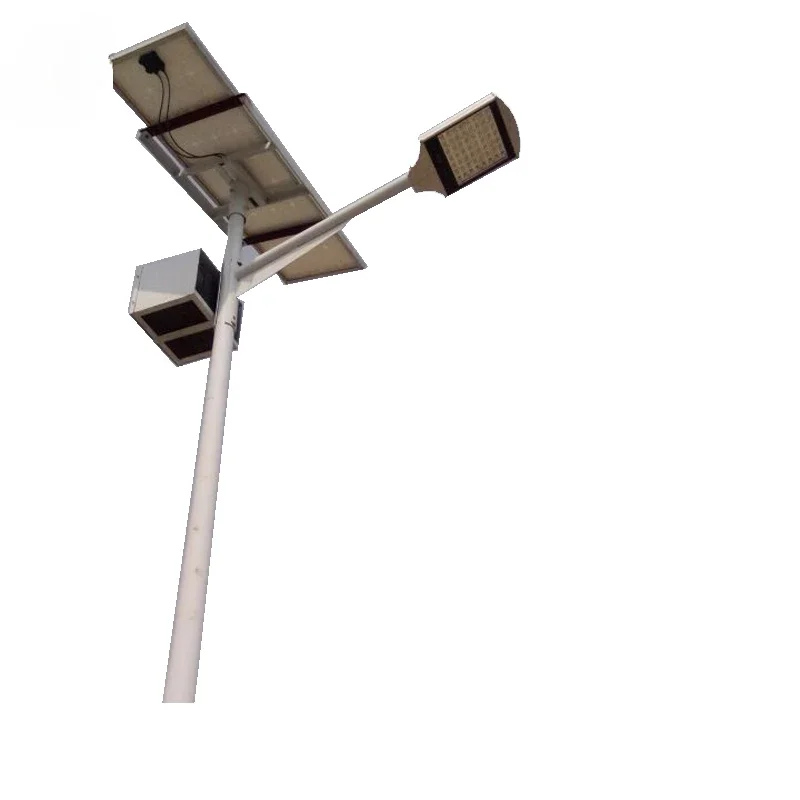 

20W 30W 40W DC12V Solar Street Light Pole With Light Manufacture Factory In China