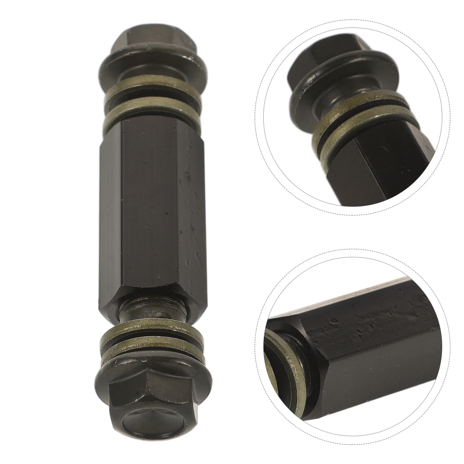 

Metal Brake Line Extension Connector for Motorbike Compression Tube Fitting Replacement Union Adapter High Temperature