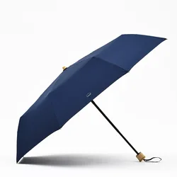 Umbrella Rain Women Scottish Plaid Bamboo Long Handle Umbrellas Windproof K Stick Golf Umbrella Folding 190T Pongee Paraguas