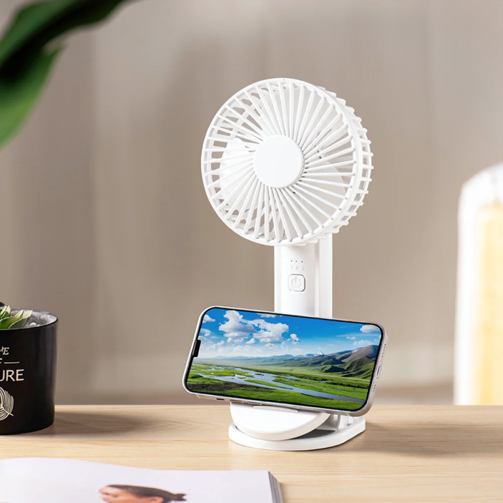 Portable Cooling Fan For Xinjingwei Handheld Clip Desk Cooler USB Rechargeable Quiet Air Mover Student Bedside Home