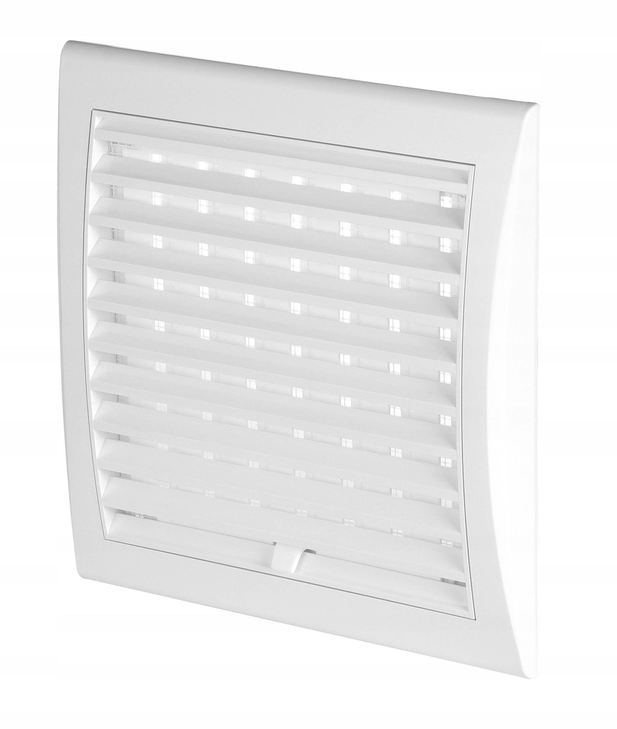 Wit ventilatierooster 169x174 fi125