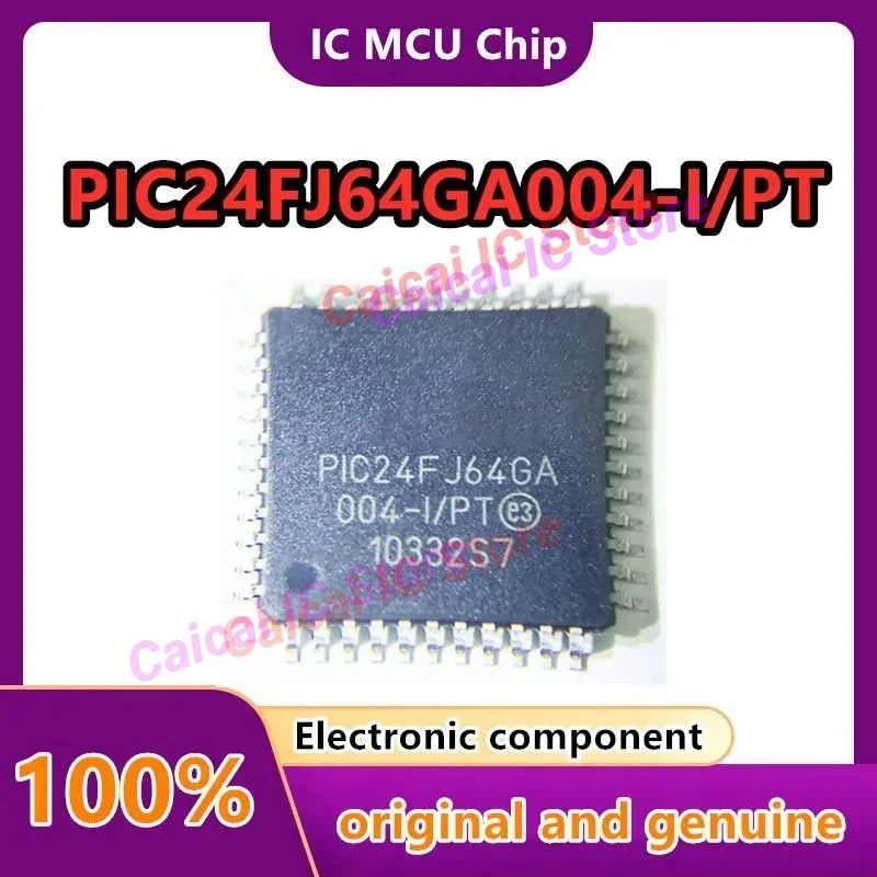 5-1PCS/LOT  PIC24FJ64GA004-I/PT PIC24FJ64GA004 24FJ64GA004 QFP44 New and original