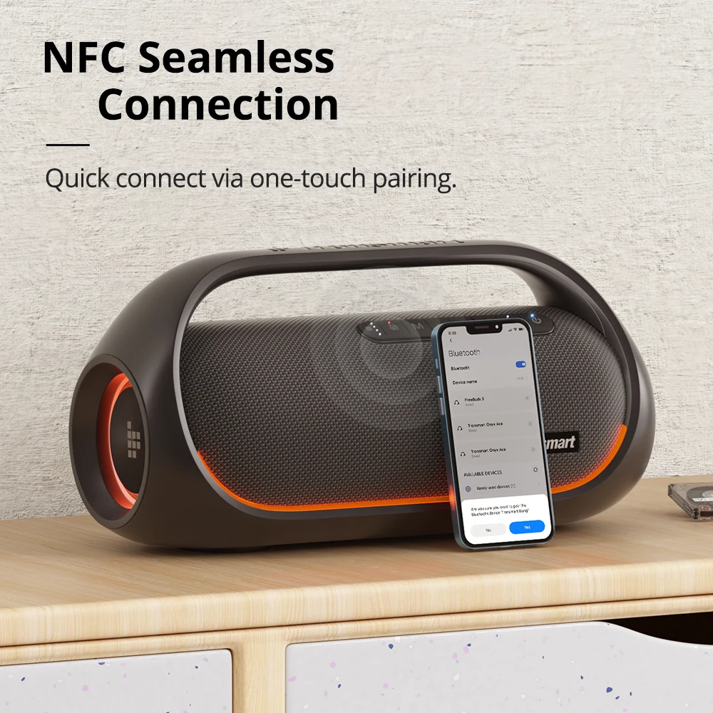 Tronsmart Bang 60W Bluetooth Speaker - Hi-Res Audio & Deep Bass