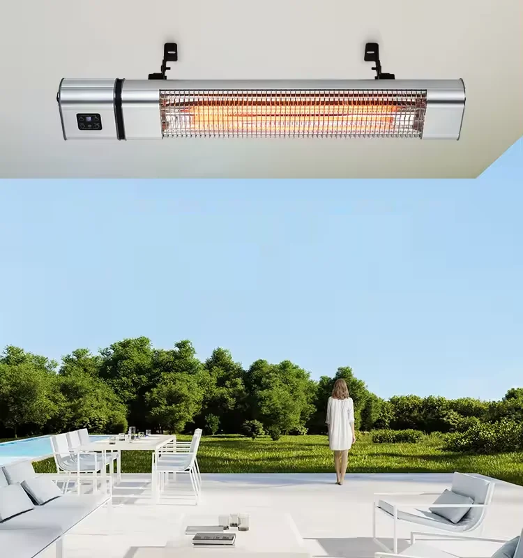 High Efficiency IP65 Approved 3 Power 3000W Waterproof Electric Ceiling Patio Outdoor Heater