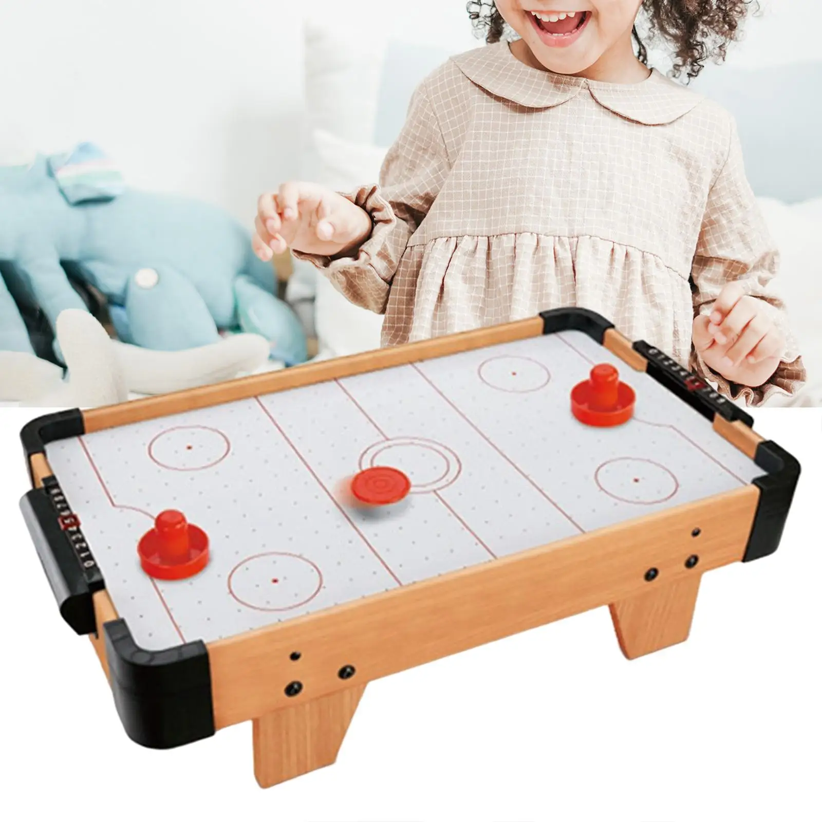 Air Hockey Table Pace Winner Board Game with Slider And Puck for Toddlers