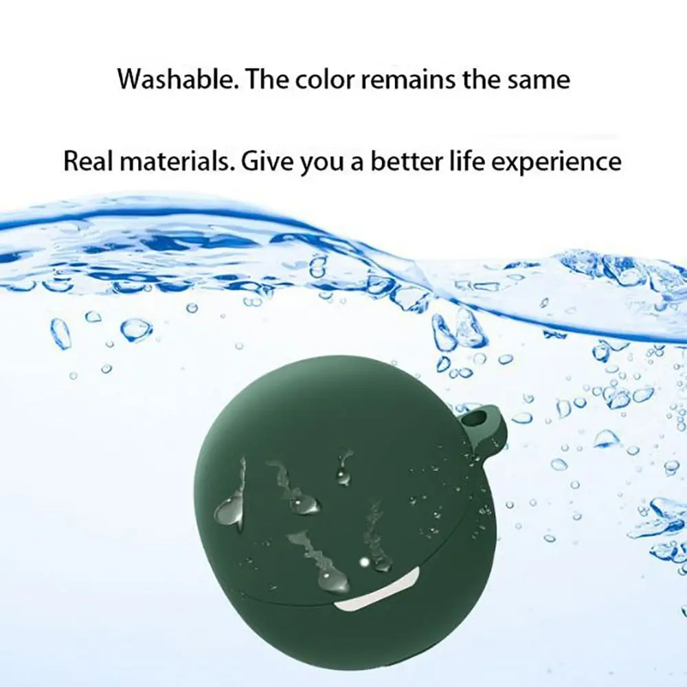 หูฟังซิลิโคนป้องกันกรณีกันฝุ่นล้างทําความสะอาดได้หูฟังไร้สาย SHELL Anti-DROP Soild สีสําหรับ OPPO Enco Air3