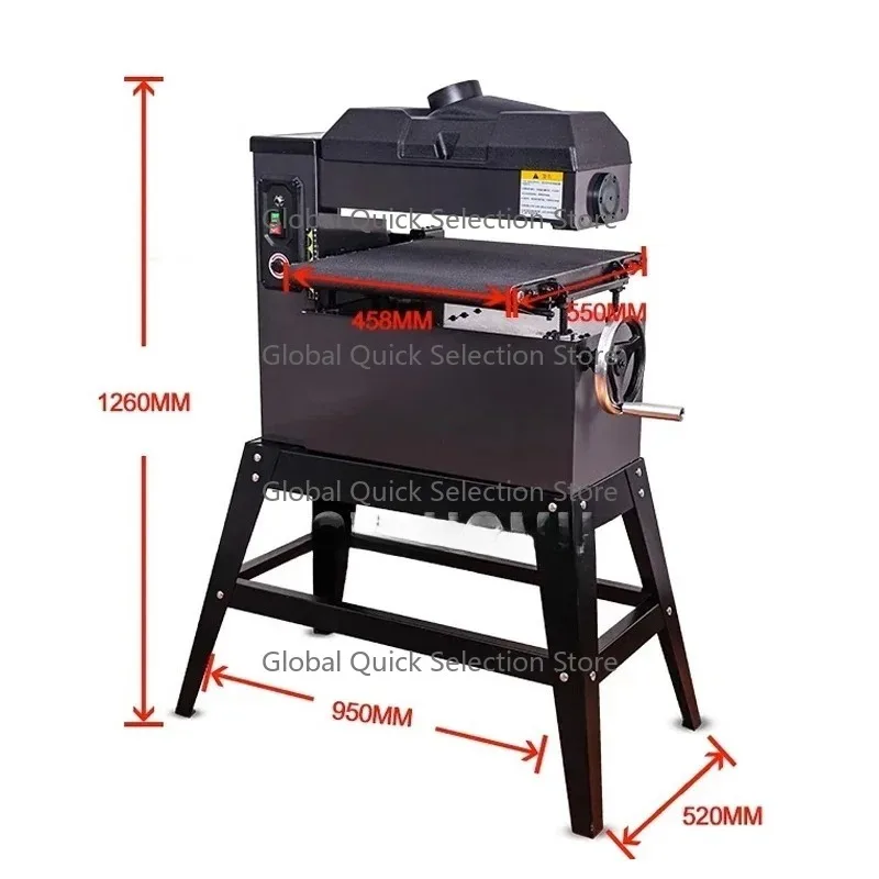 

18 " Belt Polishing Grinding Sanding Machine 1500W Sand Disc Small Woodworking Desktop Sander Grinder Polisher 458*550mm 220V