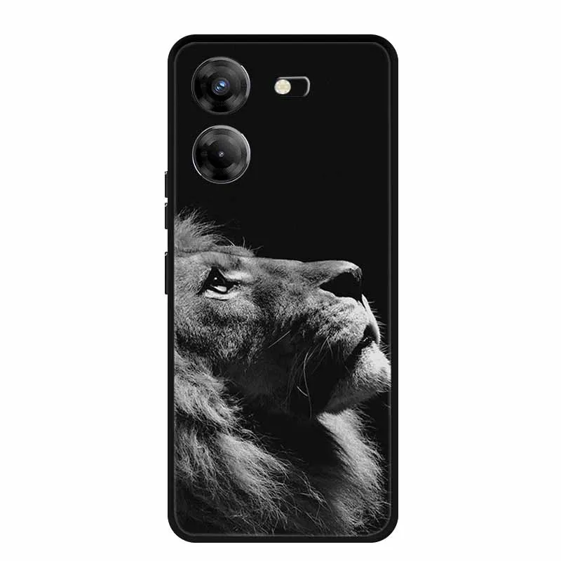 For Tecno Pova 5 Case Pova5 Phone Cover Shockproof Black Silicone Soft Back Cover Case For Tecno Pova 5 Phone Case Funda Coque