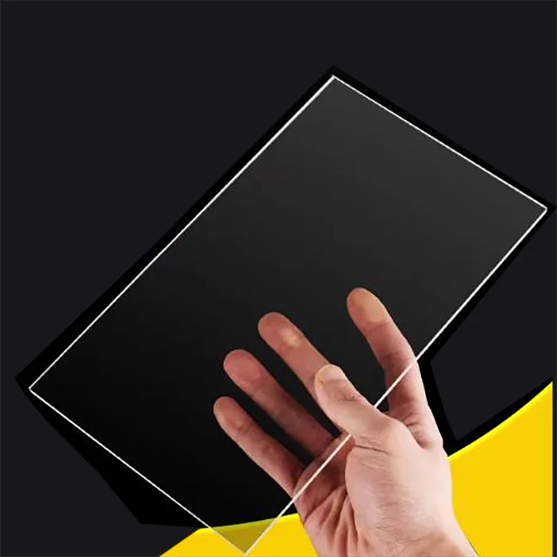 Imagem -02 - Plexiglás de Acrílico Transparente mm mm mm mm mm 10 mm