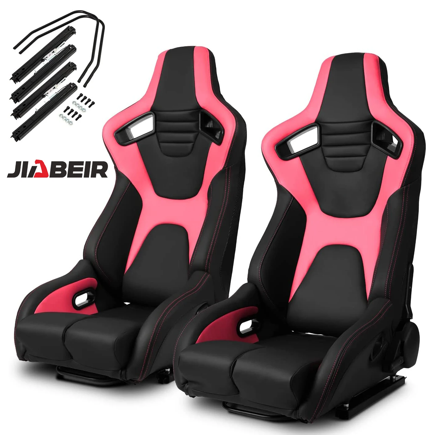 1095 Universal Driver Car High Quality Leather Adjustable Sport Simulator Gaming Sim Bucket Racing Seats