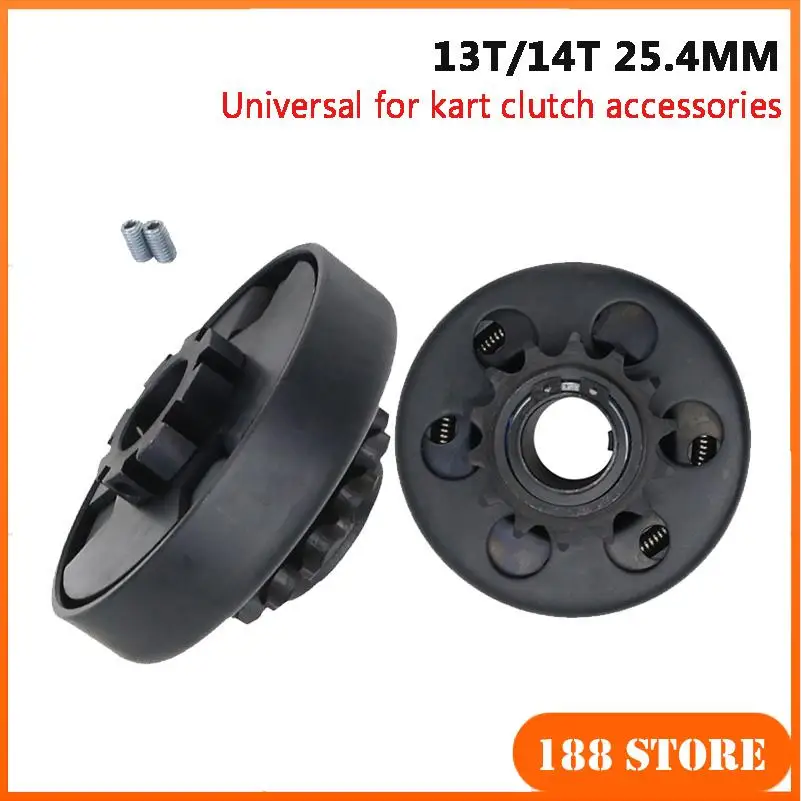 

High quality centrifugal automatic clutch 13/14T 25.4mm mini bicycle kart clutch drive sprocket chain