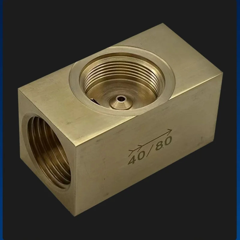 High Pressure Solenoid Valve  2Position 2 Way Normally Closed Pressure 8Mpa Water Valve Air Valve AC220VD JT22-02