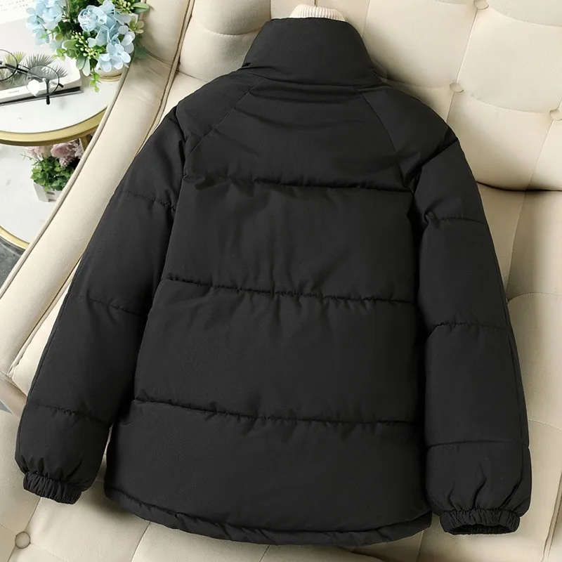 2025 Winter High Quality Women's Coat Casual Solid Color Women's Cotton Jacket New Women's Warm Coat