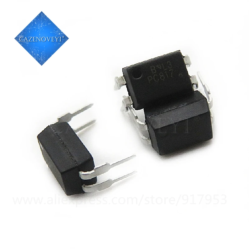 10pcs/lot PC817B DIP-4 PC817 817 817B EL817 LTV817A LTV-817-A  High Density Mounting  Photocoupler In Stock