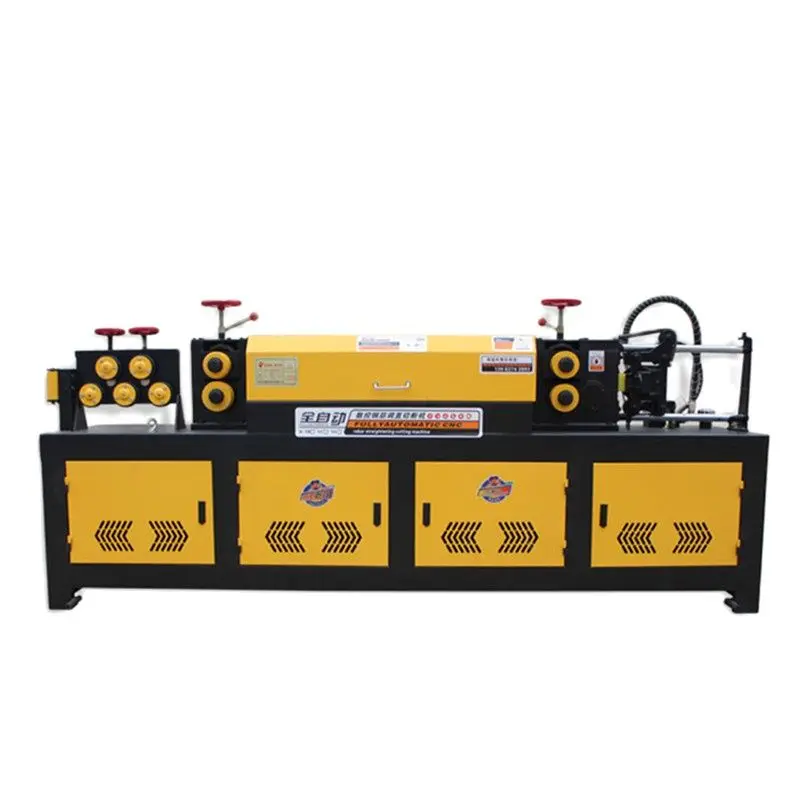 High Efficiency Building Electric Rebar Cutting Machine Deformed Steel Bar Straightening Cutting Machine