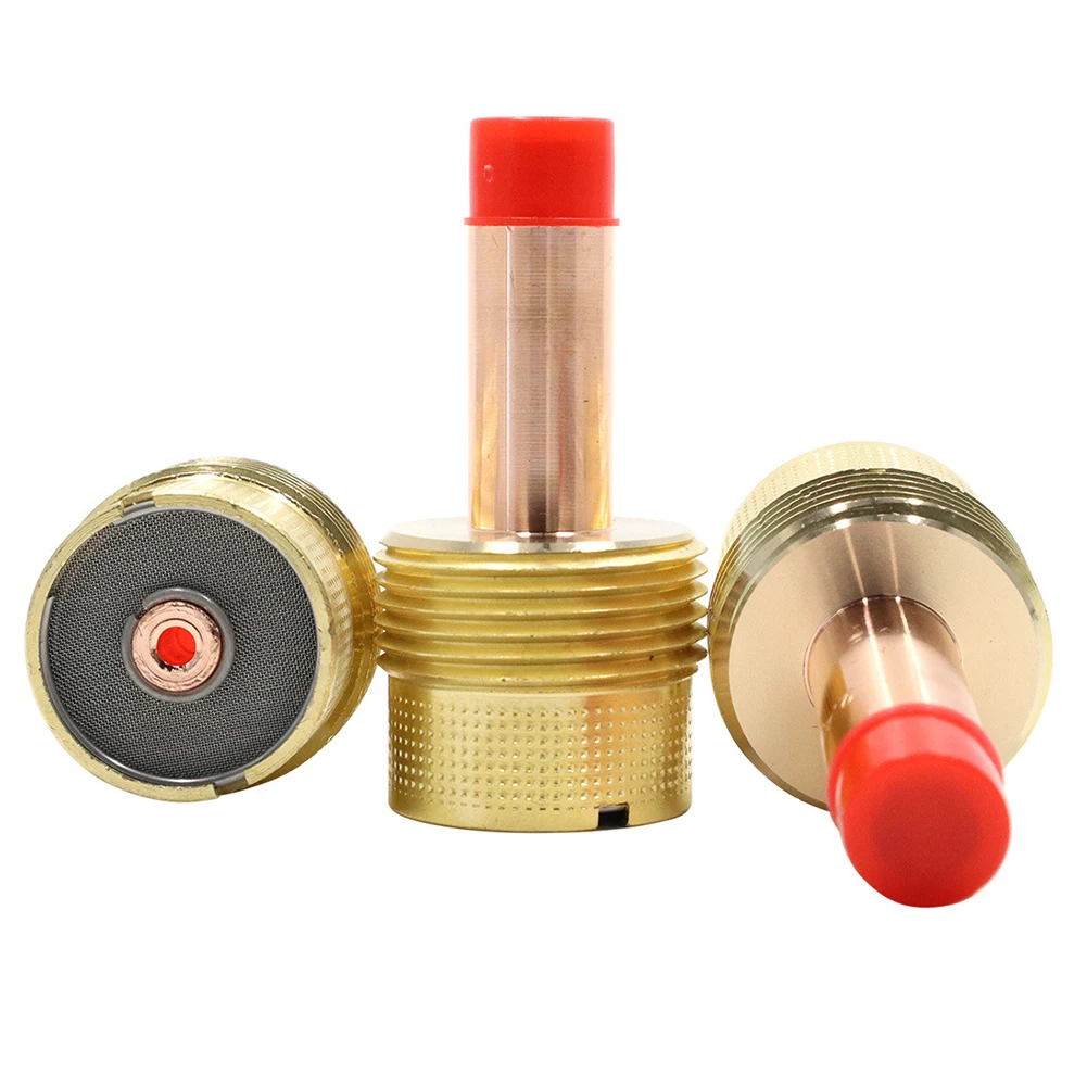 

10PCS Nozzle Gas Lens Collet Set For WP-17/18/26 TIG Welding Torch Kit For Stubby Welding Accessories For Lincoln