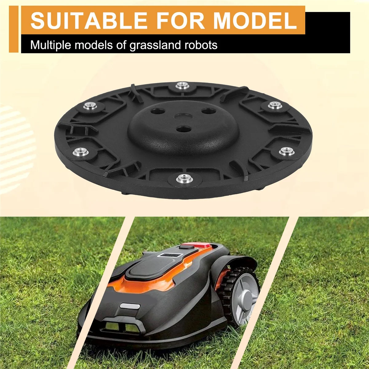 Сейчас в тренде, режущий диск для WORX Landrold S&M Kress Einhell, электроинструменты, газонокосилки, диски для роботов