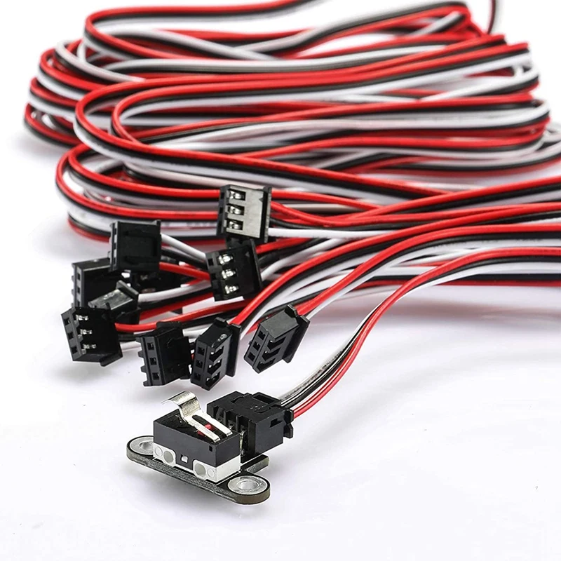 Mini interruptores de límite de 6 piezas con Cable de 1M y 3 pines para 3018-Prover/3018-MX3/3018-Prover Mach3