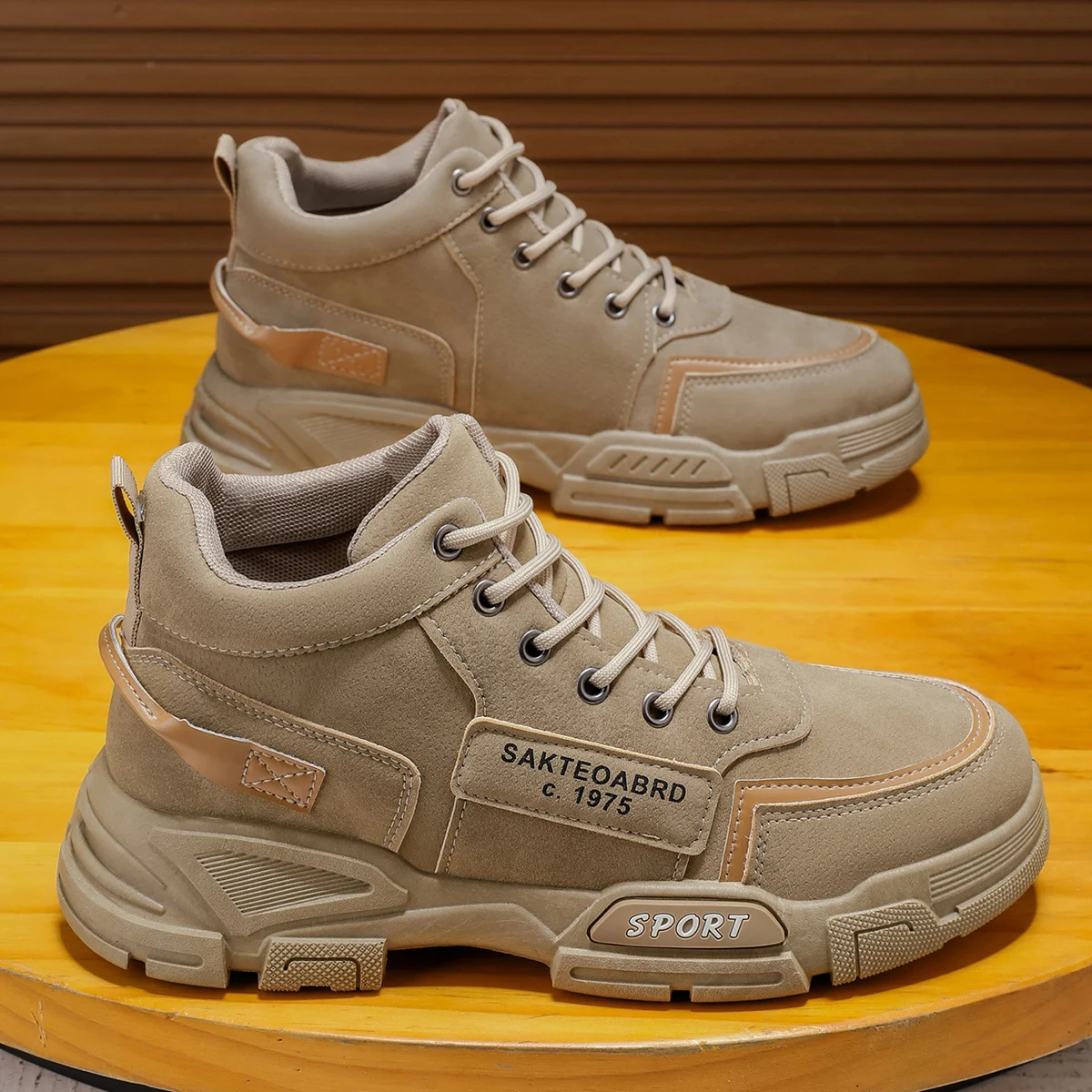 

Men's casual sports shoes, outdoor hiking trend, lightweight and minimalist