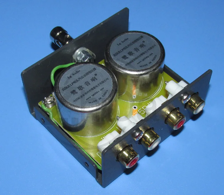 

Dual 1:10 MC Phono Step - up Transformer - 5x/10x Boost, LP Vinyl Permalloy, Double - shielded