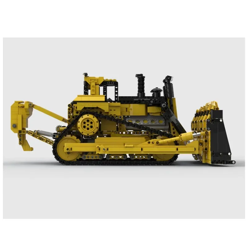 

MOC-83447 Yellow Bulldozer D11R Full RC Assembly Stitching Building Block Model 1822 Parts Kids Building Block Toys Gifts