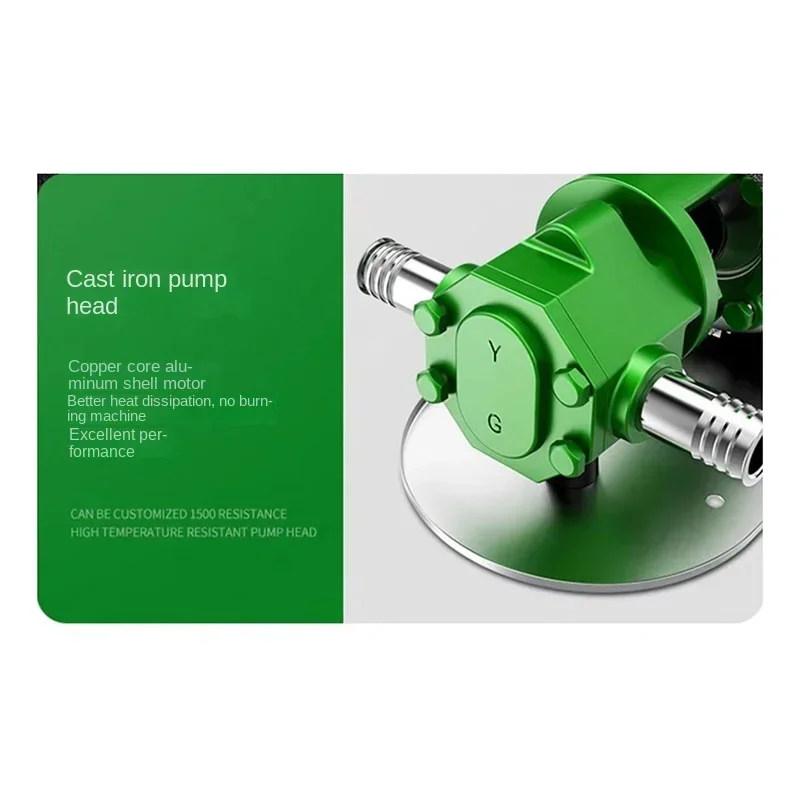 مبيعات البوتيك 30L/دقيقة مضخة زيت كهربائية ذاتية الشفط والعتاد الغذاء الصف الفولاذ المقاوم للصدأ مضخة الزيت الهيدروليكي 380 واط 220 فولت/380 فولت