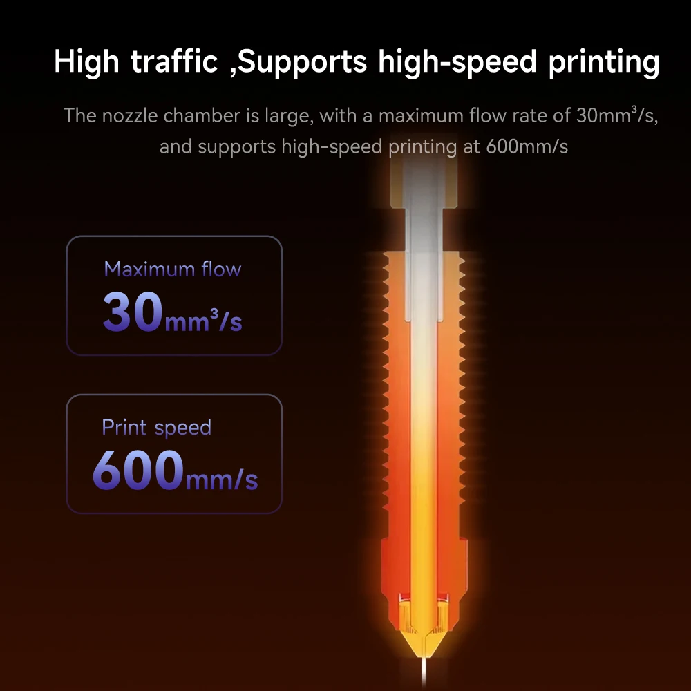 فوهة جديدة لـ Creality K2 Plus Hi Combo فوهة سريعة التبديل فوهة عدة تصميم معدني بالكامل لـ Creality K2 Plus Hi Combo #6