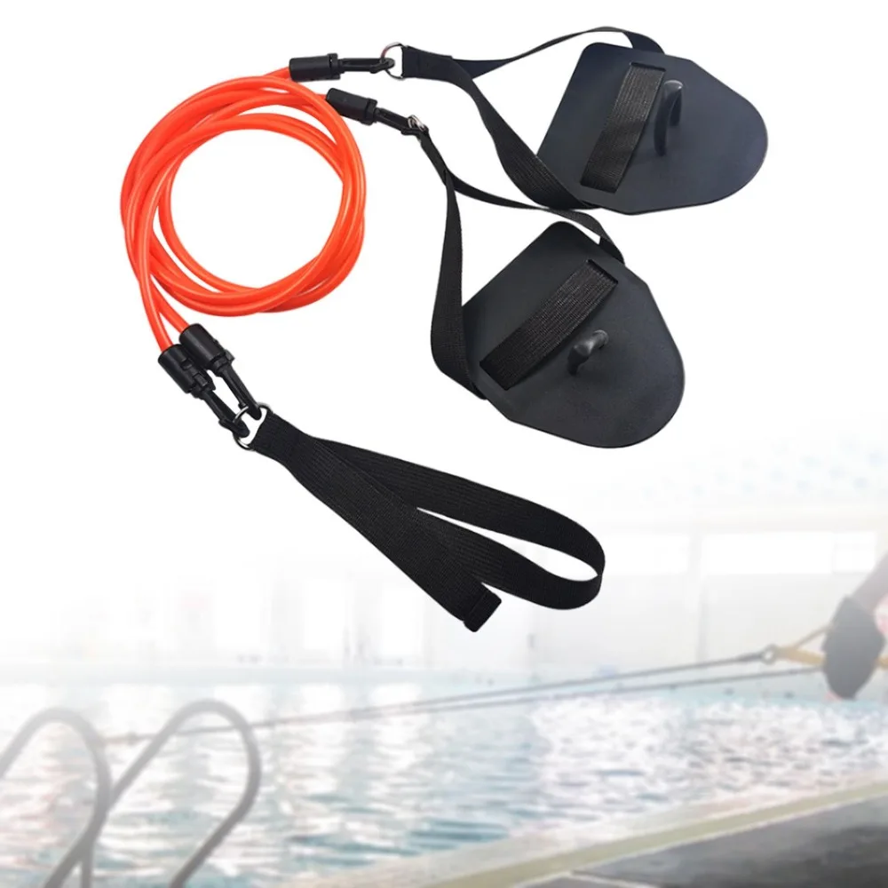 Elastic Belt Hand Web Wall Pulley Pull Strap Resistance Bands Swimming Arm Trainer Strength Equipment Land Swimming Training