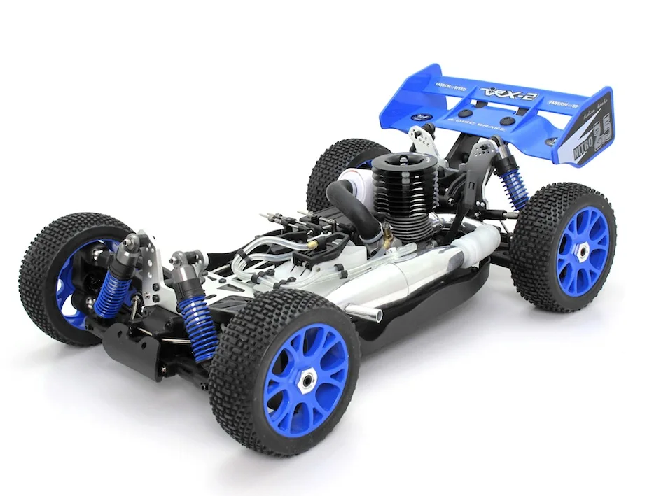 VRX RH802 1/8 Scale 4WD Nitro RTR Off-Road Buggy High Speed 2.4GHz RC Car (With Force.21 Methanol Engine) With Remote Control