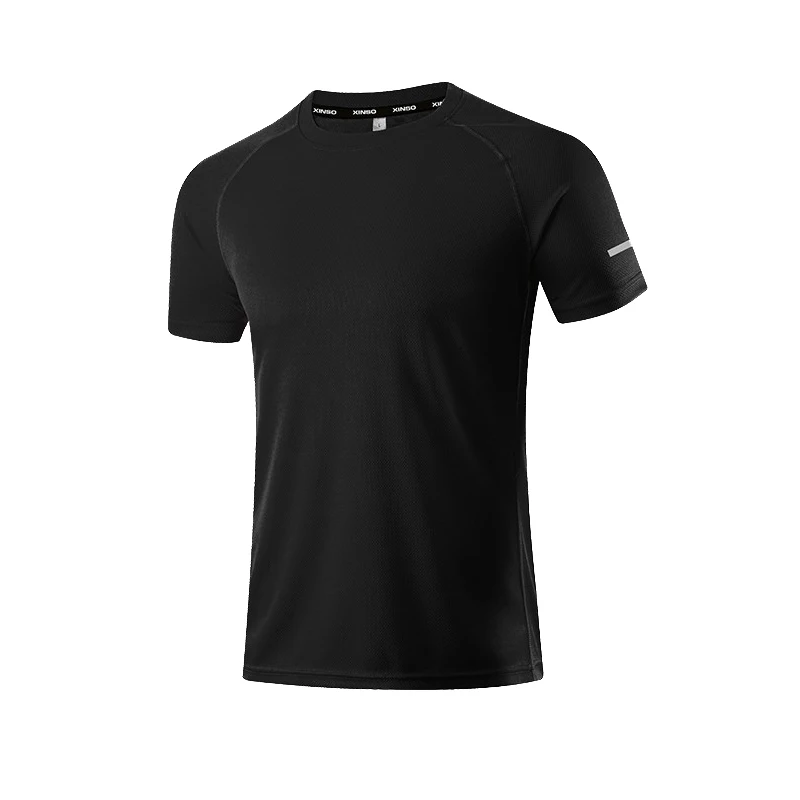 Sport Hemd Männer Fitness Strumpfhosen Quick Dry Lauf T-shirt Sportlich Tragen Gym Kleidung Sportswear T-Shirts Camiseta Laufende Hombre – Detail 11