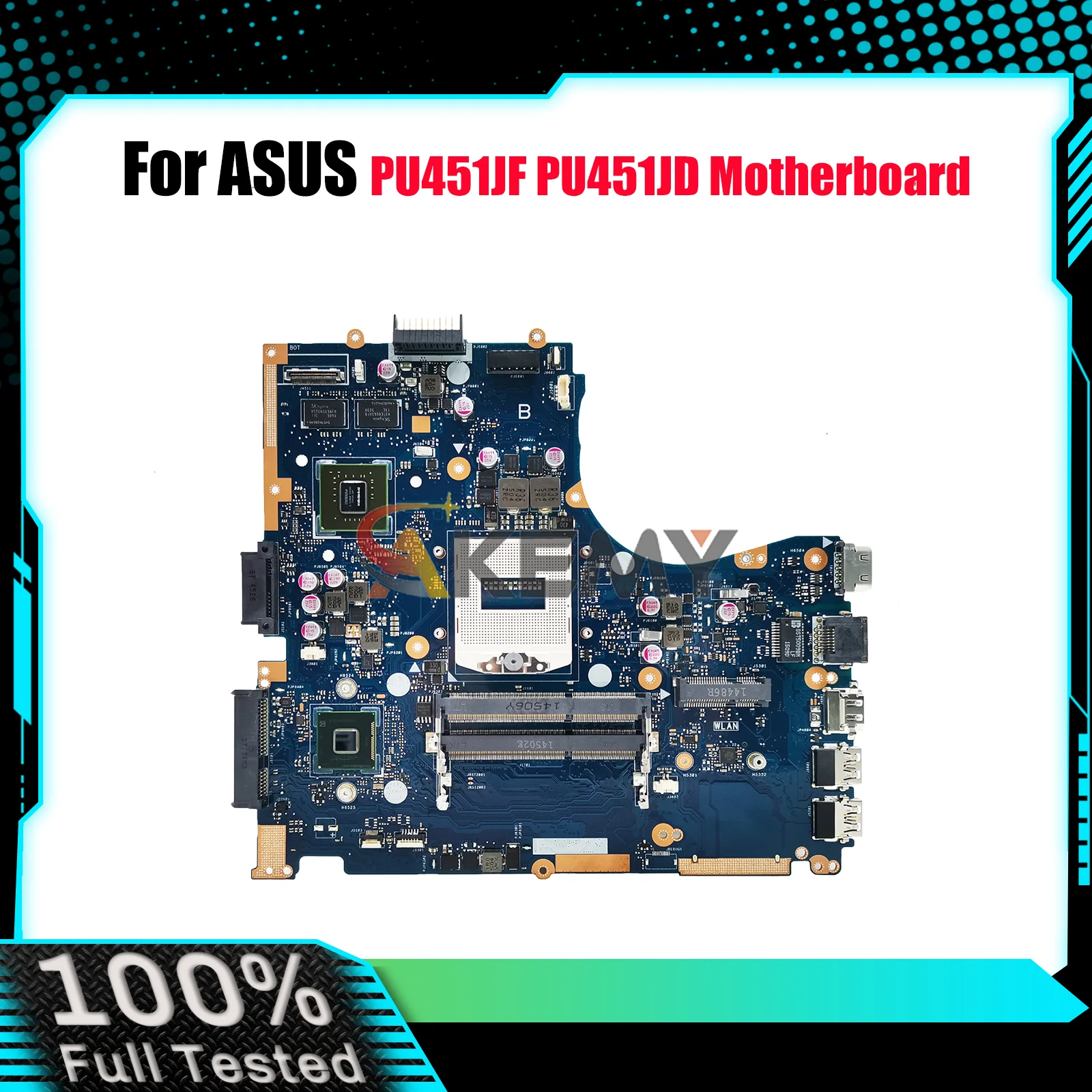 

PU451JF Laptop Motherboard For ASUS VivoBook PU451JF PU451J PU451JD Notebook Mainboard in stock 100% tests OK fast shipping