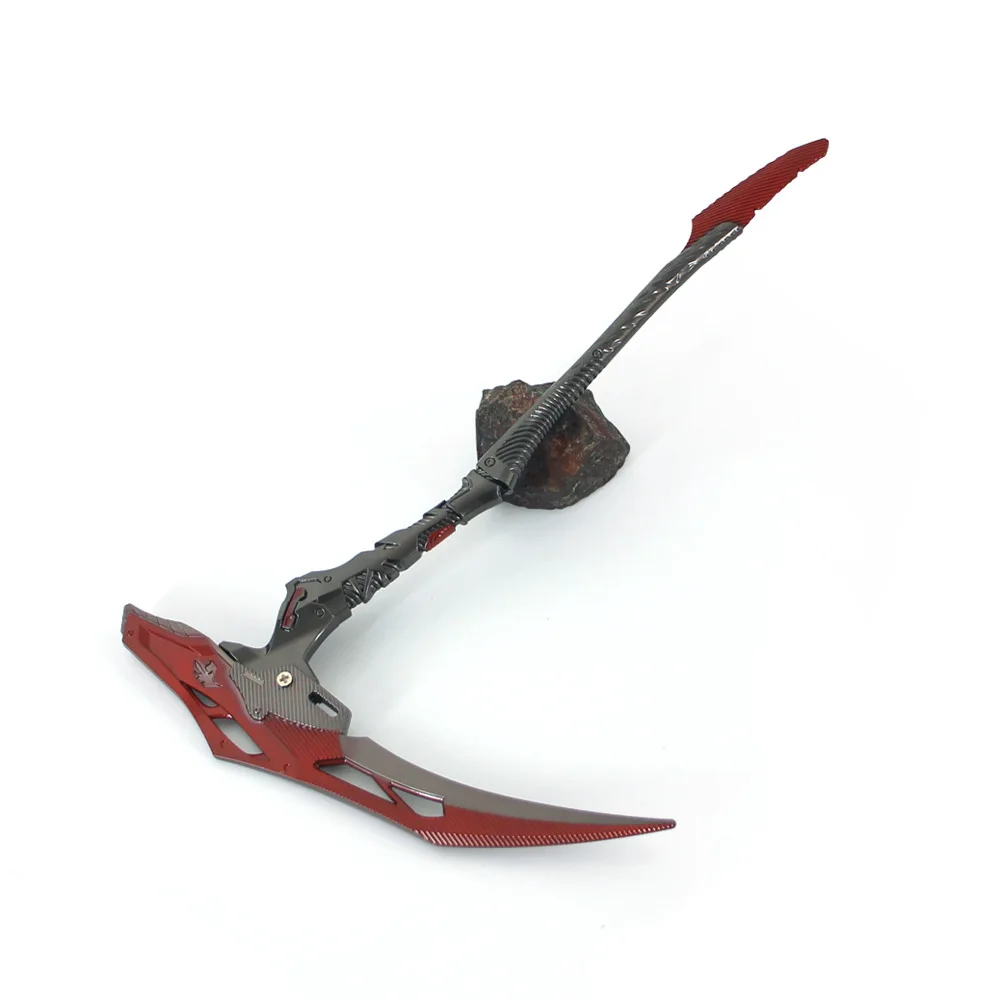 22 سنتيمتر ساحة اندلاع لعبة صينية الأجهزة الطرفية ريبر المنجل المعادن الحرفية الأسلحة نموذج تحصيل الحلي لعبة الهدايا الإبداعية #6