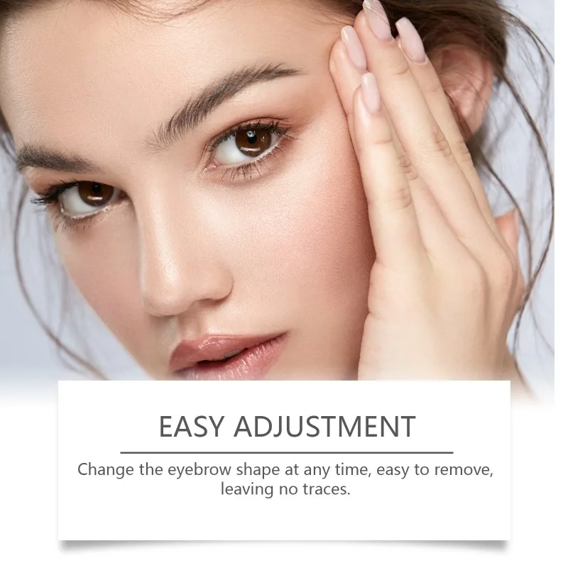 جل الحواجب يدوم طويلاً، تلوين طبيعي، يرطب ويغذي العناية بالحواجب