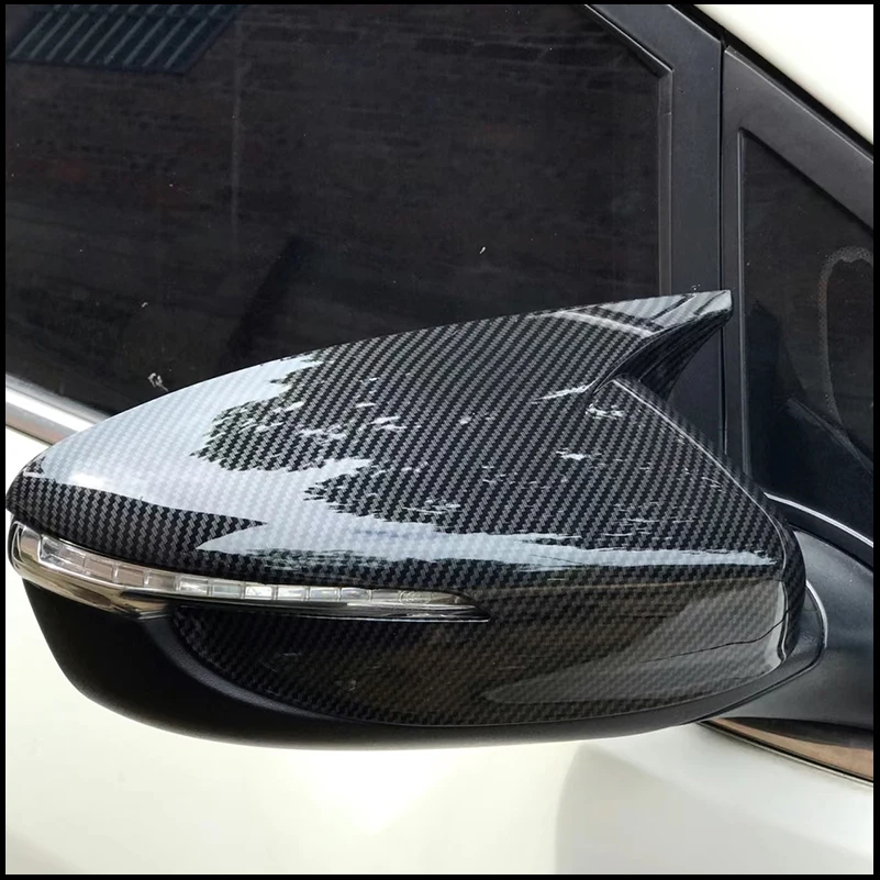 

Car Styling For KIA Seed 2013-2017 Rearview Mirror Cover Trim With Horn Caps Decoration Auto Parts Accessories