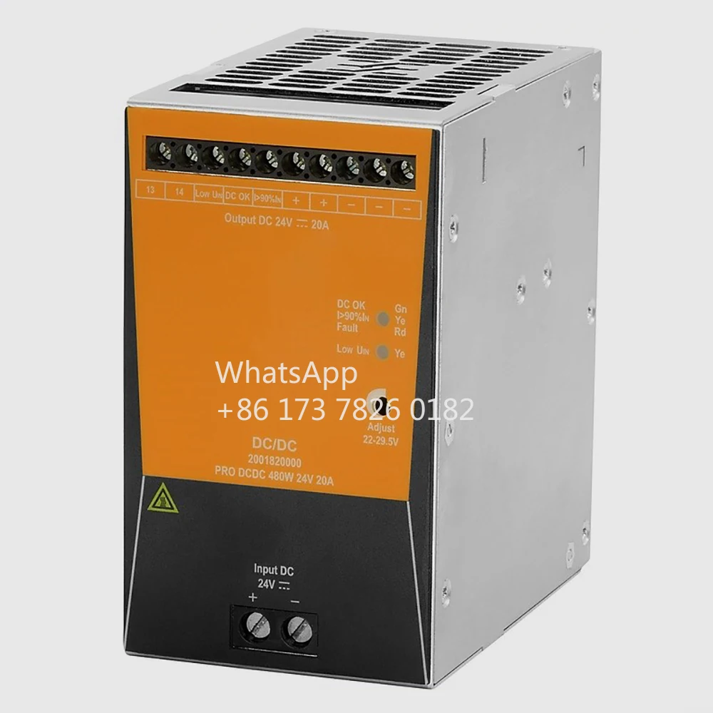 2001820000 PRO DCDC 480W 24V 20A Switching Power Supply For Weidmuller DC/DC Converter