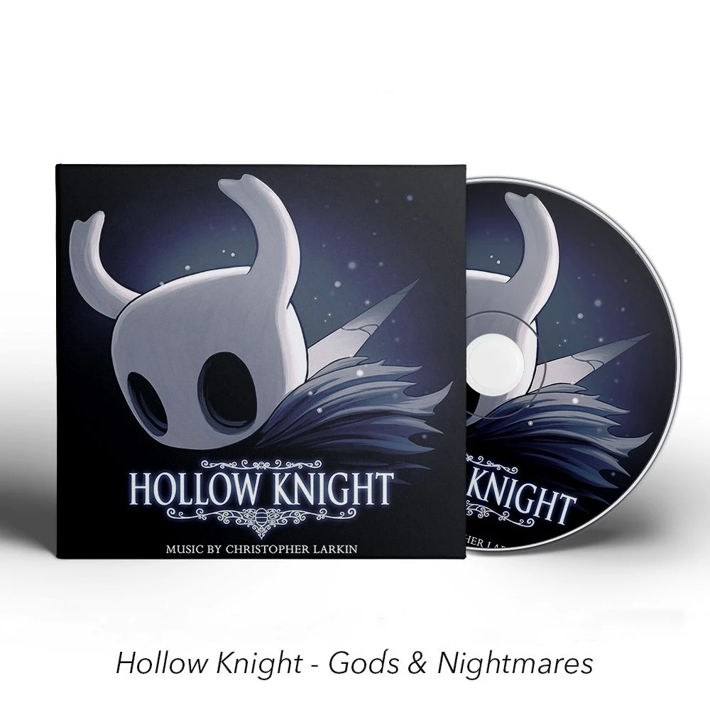 

Game Hollow Knight Christopher Larkin Music CD Gods & Nightmares OST Album 2pcs Music Record Cosplay Walkman Car Soundtracks Box