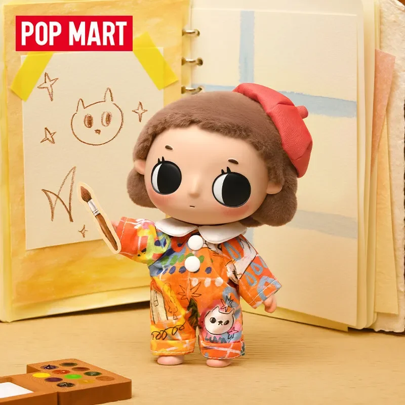 POP MART Nyota Where Moments Meet Series Plush Doll Pendant Trendy Mystery Box Anime Action Figure Blind Box Toys Model Model