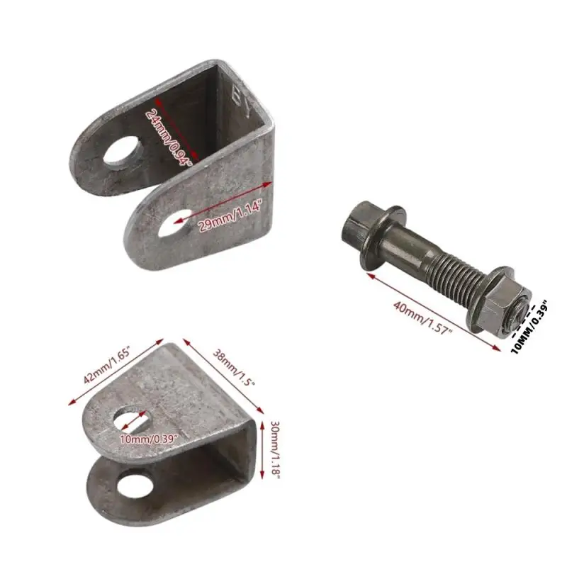 

Амортизатор для мотоциклов и квадроциклов, грязевых пит-байков: плоский кронштейн вилки с подъемным наконечником