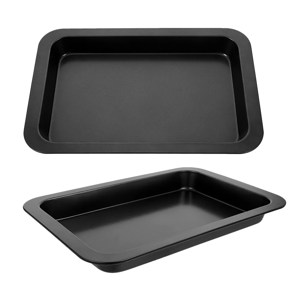 Bakeware Baking Pans Toaster Ovens Rectangle Cake Kitchen Broadside Carbon Steel Cookie Molds