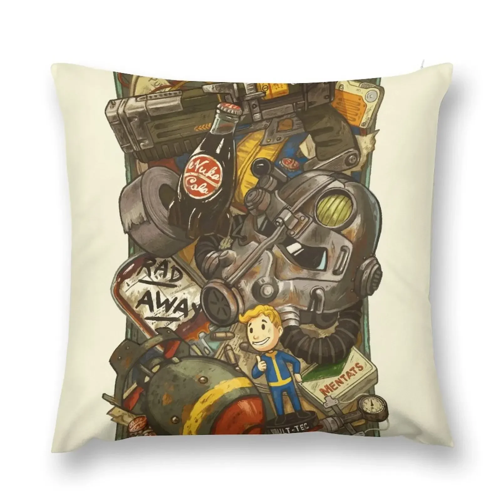 Wasteland Cache Throw Pillow Cushions Cover covers for pillows pillow