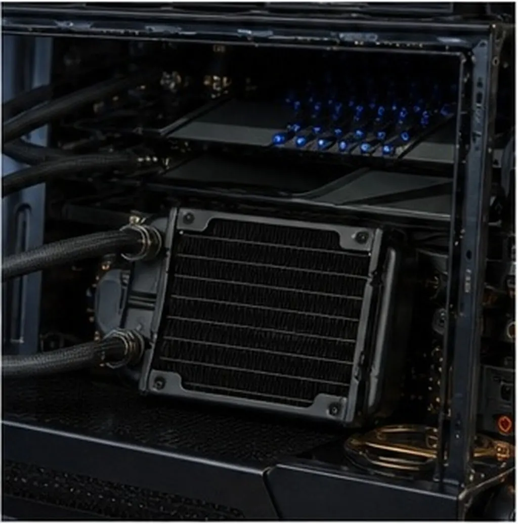 Computer Water Cooling Radiator Aluminum Alloy Pc Radiator for CPU GPU Equipment Heat Dissipation Small Cooling